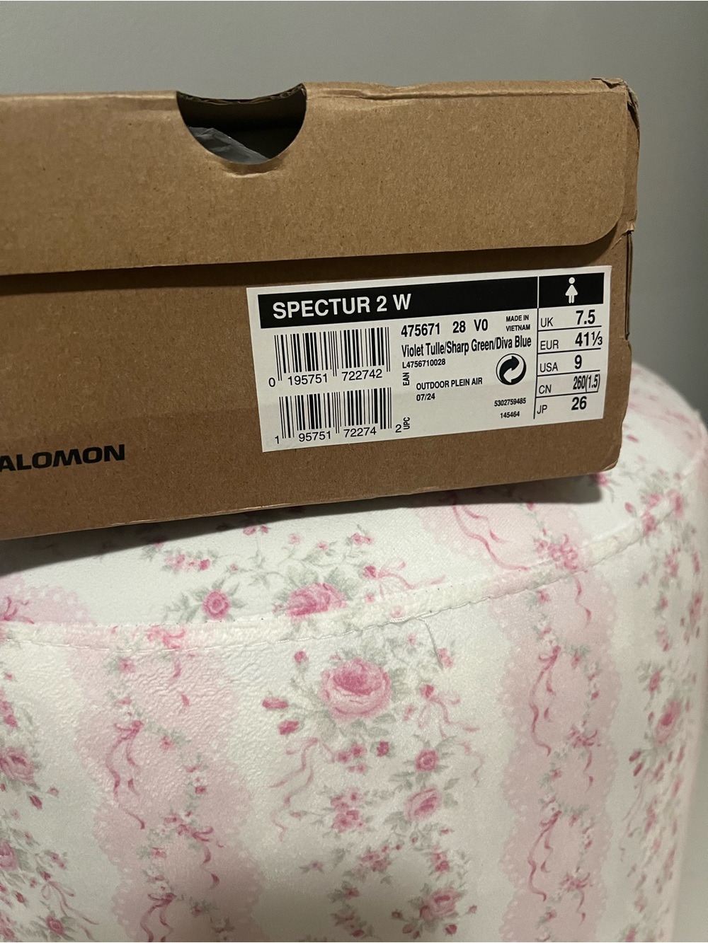 NEW IN BOX Salomon Spectur 2 Runners Running Shoes - Picture 6 of 6